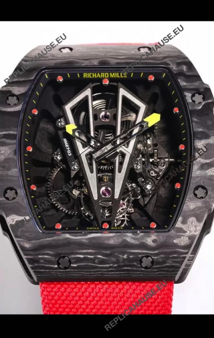 Richard Mille RM27-03 Rafael Nadal Genuine Tourbillon Movement 1:1 Mirror Replica Watch
