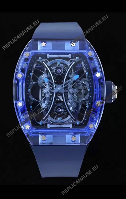 Richard Mille RM53-01 Pablo Mac Donough Sapphire Casing with Original Tourbillon Movement