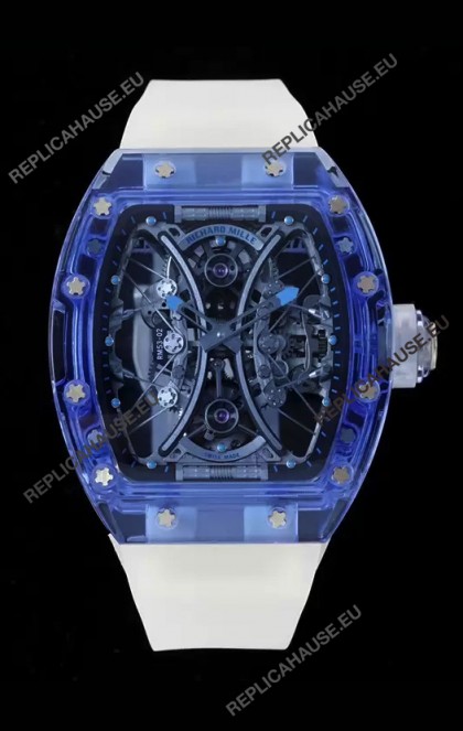 Richard Mille RM53-01 Pablo Mac Donough Sapphire Casing with Original Tourbillon Movement