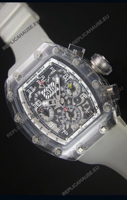 Richard Mille RM056-1 Tourbillon Felipe Massa Chronograh White Bezel Watch