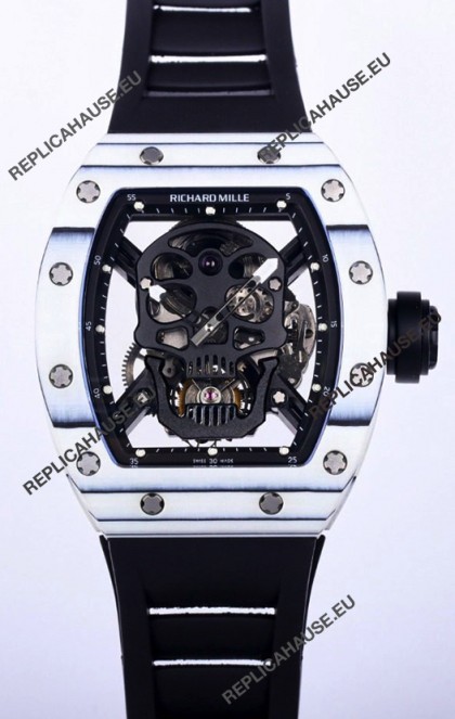 Richard Mille RM052-1 Tourbillon in White NTPT Carbon Casing - 1:1 Mirror Quality