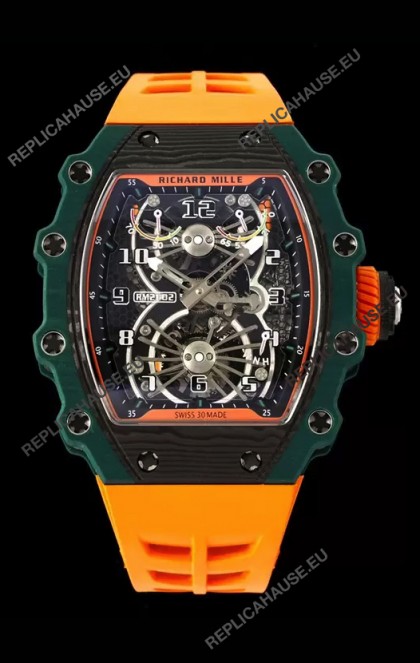 Richard Mille RM21-02 Tourbillon Aerodyne Edition 1:1 Mirror Replica Watch