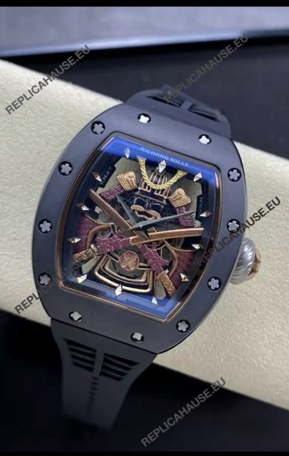 Richard Mille RM47 Black Ceramic Casing Watch in Swiss Automatic Movement 