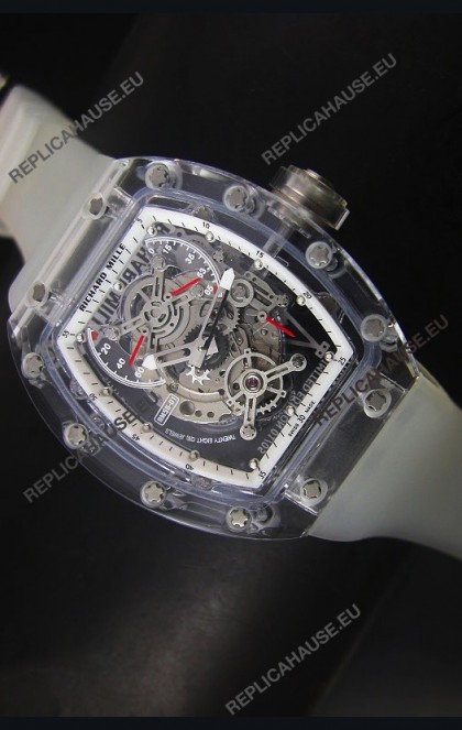Richard Mille RM56-01 AN Saphir White Edition Replica Watch 