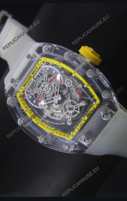 Richard Mille RM56-01 AN Saphir Yellow Edition Replica Watch 