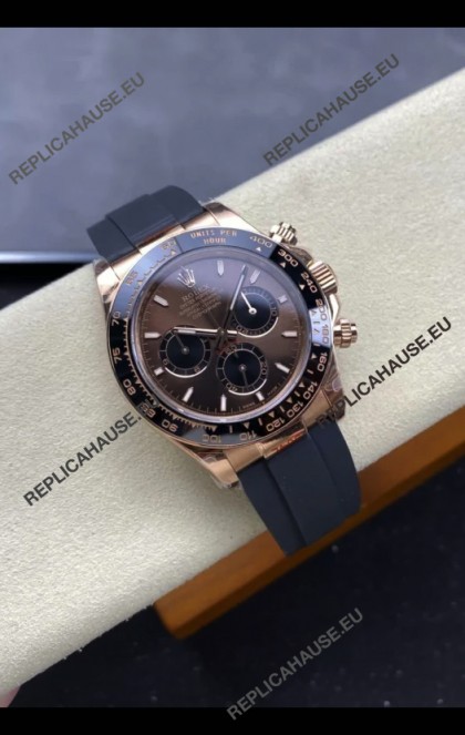 Rolex Daytona Super Clone M116515 Rose Gold Original Cal.4131 Movement - 904L Steel Watch
