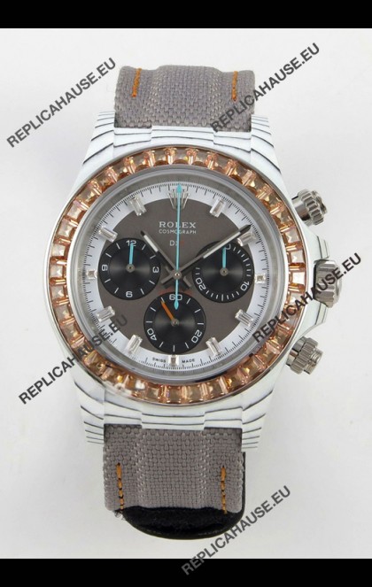 Rolex Daytona Super Clone DiW White CarboQuartz Edition Swiss Replica Watch