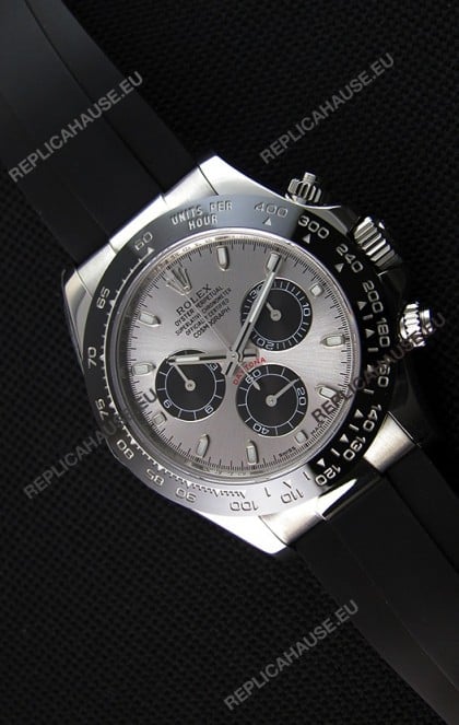 Rolex Cosmograph Daytona 116519LN Steel and Black Dial Original Cal.4130 Movement - Ultimate 904L Steel Watch 