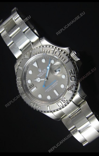 Rolex Yachtmaster Grey Dial 1:1 Swiss Replica Watch 