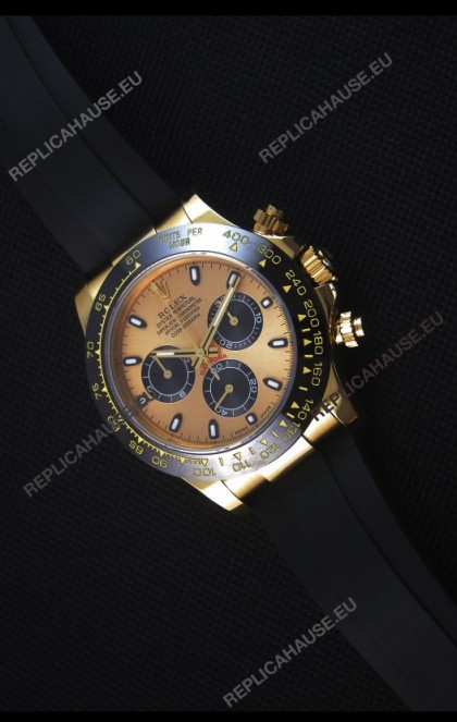 Rolex Daytona 116515 Everose 1:1 Mirror Replica Yellow Gold Swiss Watch