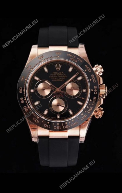 Rolex Daytona 116515LN Everose Gold Original Cal.4130 Movement - 1:1 Mirror 904L Steel Watch