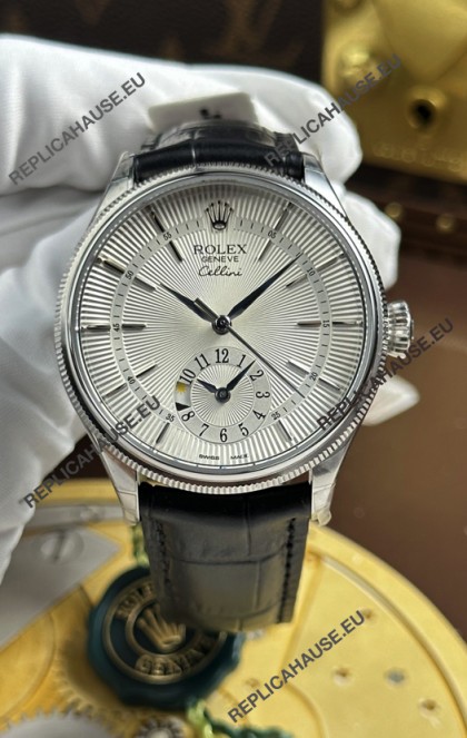 Rolex Super Clone Cellini 50529 Dual Time Swiss Replica Watch 
