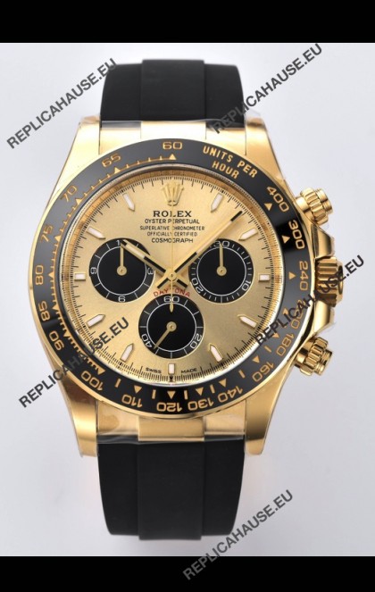 Rolex Cosmograph Daytona M116518LN-0048 Yellow Gold Original Cal.4131 Movement - 904L Steel Watch