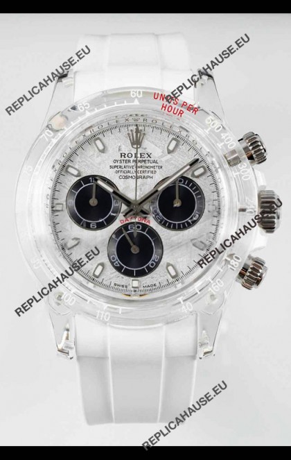 Rolex Daytona AET Remould Meteorite Dial Sapphires Casing 1:1 Swiss Replica Watch 