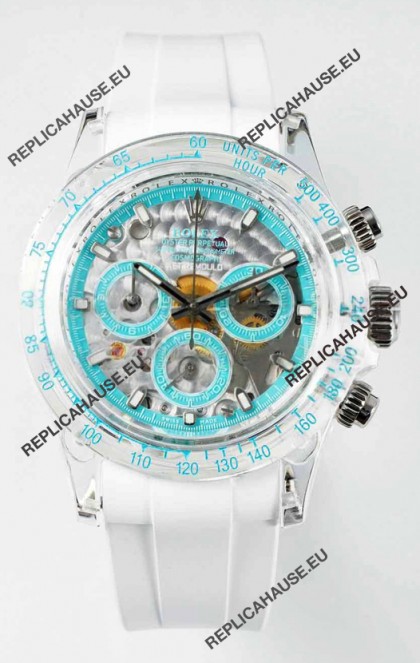Rolex Daytona AET Remould Abu Dhabi Edition Sapphires Casing 1:1 Swiss Replica Watch 