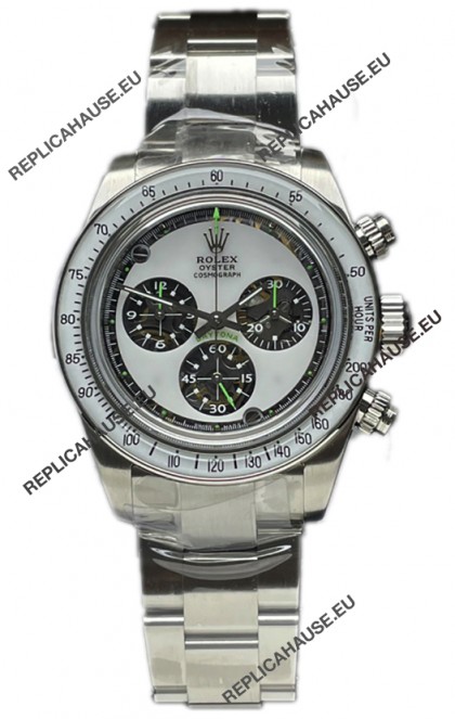 Rolex Daytona 116508 Neon Artisans De Geneve Stainless Steel Watch Swiss Replica 
