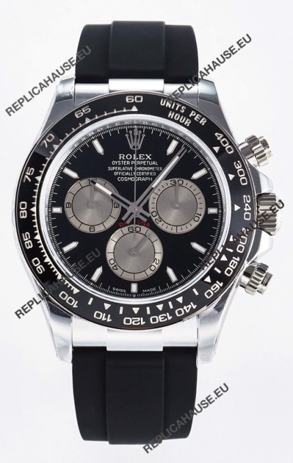 Rolex Cosmograph Daytona 126519LN Black Dial Cal.4131 Movement - 904L Steel Watch