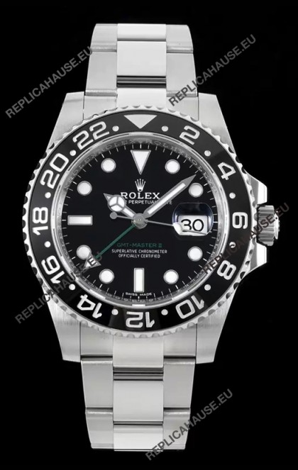 Rolex GMT Masters II 116710LN-78200 Cal.3186 Movement Swiss Replica - Ultimate 904L Steel Watch