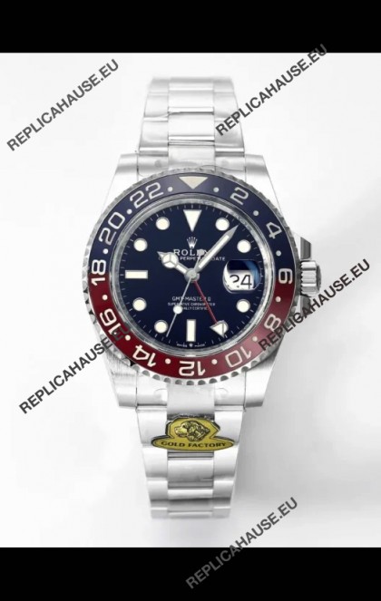 Rolex GMT Masters II Super Clone m126710BLRO PEPSI Cal.3285 Movement Swiss Replica - Ultimate 904L Steel Watch