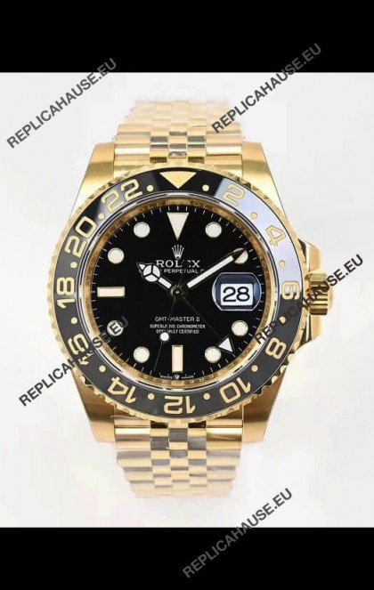 Rolex GMT Masters II M126718GRNR Cal.3285 Movement Swiss Replica - Ultimate 904L Steel Watch