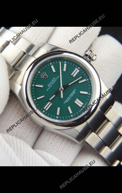 Rolex Oyster Perpetual Japanese Movement Replica Watch 36MM - Green Dial