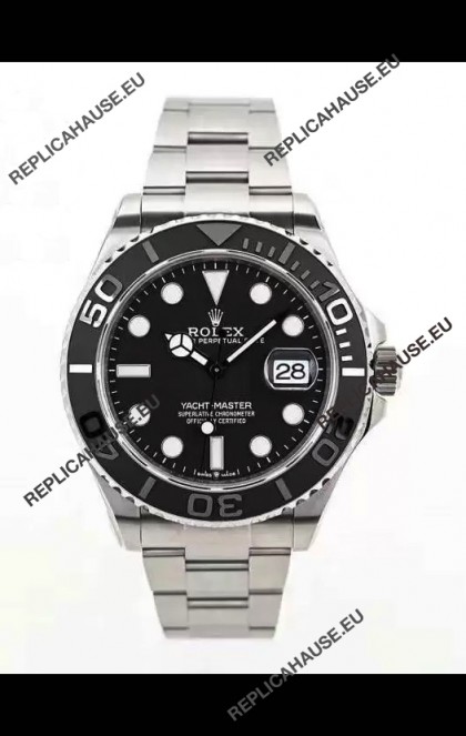 Rolex Yacht-Master 42 Lightweight-Titanium (100 Grams) Casing Watch in 1:1 Mirror Replica