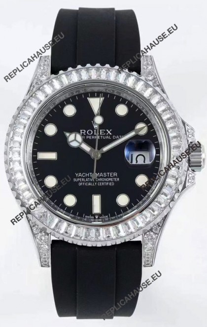 Rolex Yachtmaster 226679TBR White Gold 42MM Cal.3135 Swiss 1:1 Ultimate 904L Steel Watch