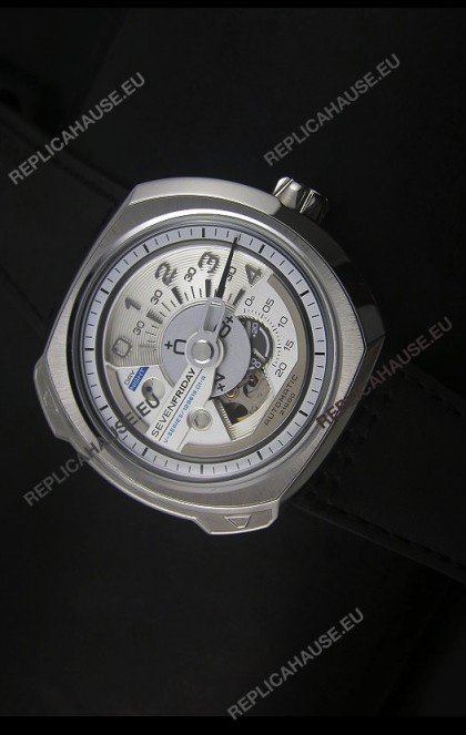 SevenFriday V02-01 Miyota 82S7 Movement 1:1 Edition White Dial