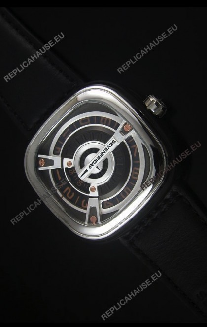 SevenFriday M2-2 Stainless Steel Watch with Miyota 8215 Movement
