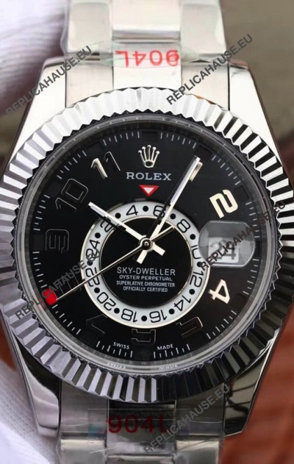 Rolex Sky-Dweller 326139 Swiss Replica Watch 42MM 1:1 Mirror Replica Watch 
