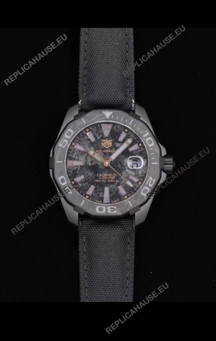 Tag Heuer Aquaracer Calibre 5 Titanium Carbon 41MM 1:1 Mirror Replica Watch 