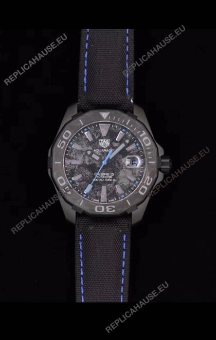 Tag Heuer Aquaracer Calibre 5 Titanium Carbon 41MM 1:1 Mirror Replica Watch 