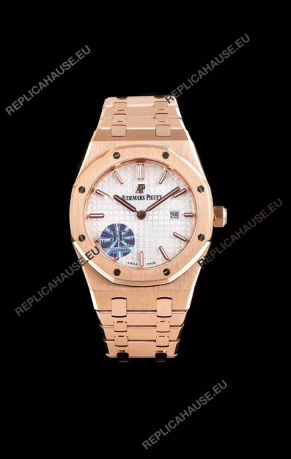 Audemars Piguet Royal Oak Quartz 33MM Swiss Watch Rose Gold - 1:1 Mirror Replica Edition