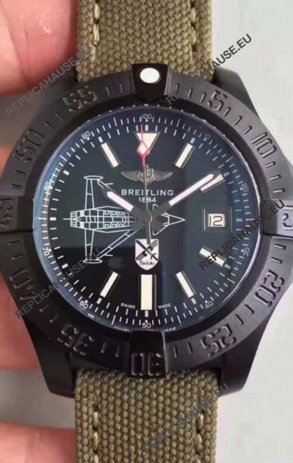 Breitling Avenger II Limited Edition Swiss Replica Watch in PVD Casing 