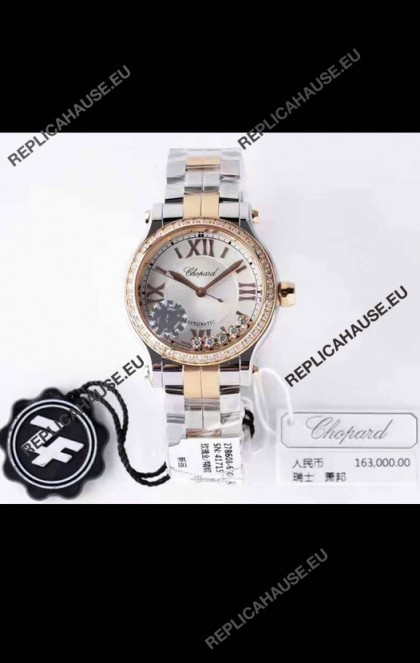 Chopard Happy Sport 1:1 Mirror Automatic Swiss Replica Watch - 30mm Wide