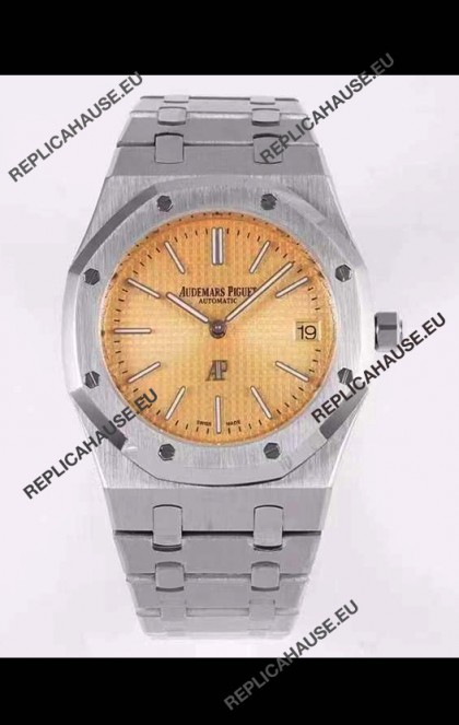 Audemars Piguet Royal Jumbo Oak Extra Thin Swiss Replica - 1:1 Mirror Replica Watch 904L Steel Casing