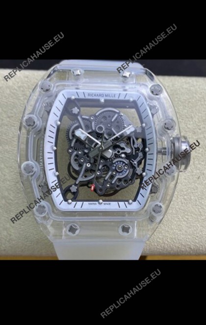 Richard Mille RM35-02 Transparent Casing Swiss Replica Watch 
