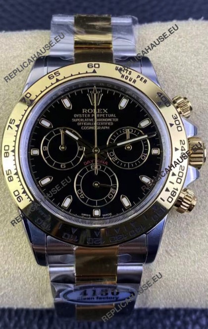 Rolex Daytona Two Tone Yellow Gold 116503 Original Cal.4130 Movement - 1:1 Mirror 904L Steel Watch