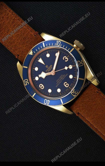 Tudor Heritage Bronze Black Bay Blue Bucherer Limited Edition Swiss Watch 1:1 Mirror Replica