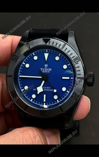 Tudor Super Clone Black Bay Ceramic Blue Dial Swiss Replica Watch 