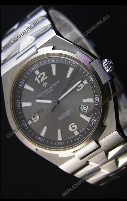 Vacheron Constantin Overseas Grey Dial Swiss Replica Watch 