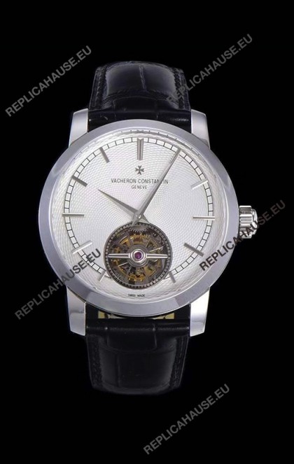 Vacheron Constantin Minute Repeater Tourbillon Swiss Replica Watch in Steel Casing 44MM Steel Casing