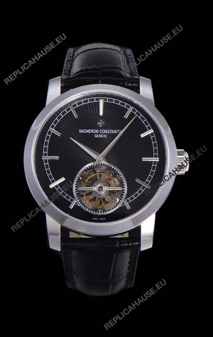 Vacheron Constantin Minute Repeater Tourbillon Swiss Replica Watch in Steel Casing 44MM Steel Casing