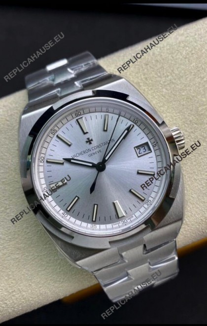 Vacheron Constantin Overseas 1:1 Mirror Swiss Replica Watch in Steel Dial - Steel Strap 