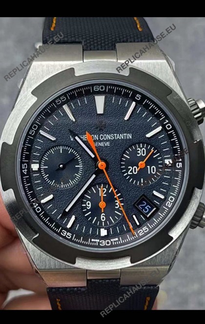 Vacheron Constantin Overseas Chronograph Swiss Replica Watch in Titanium Casing