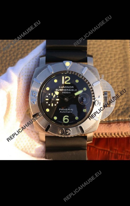 Panerai Luminor Submersible PAM194 Titanium Swiss Replica Watch 47MM