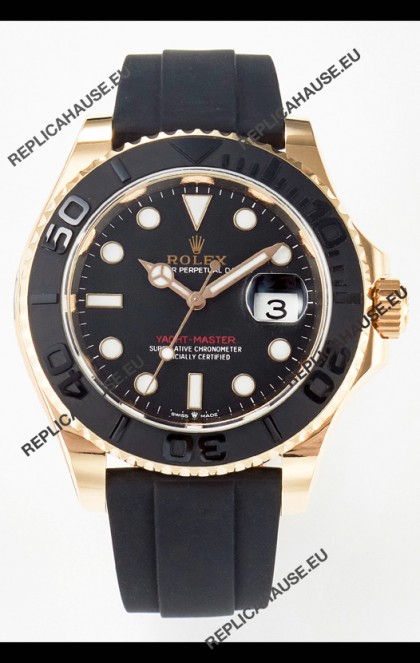 Rolex Yachtmaster Super Clone 126655 Rose Gold 42MM Cal.3235 Swiss 1:1 Swiss Replica