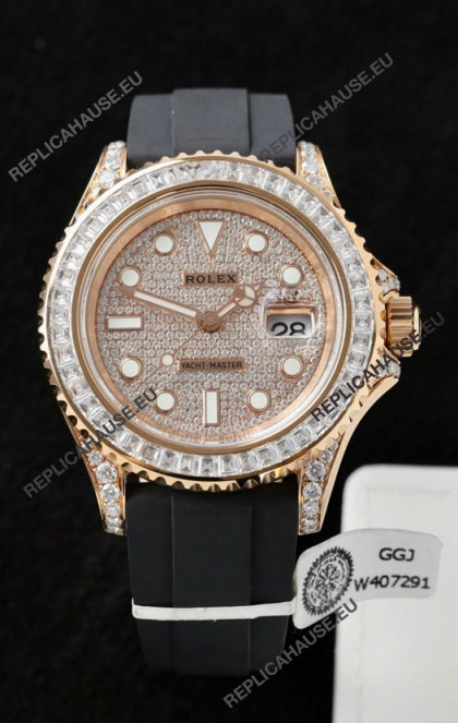 Rolex Yachtmaster 226679TBR Rose Gold 42MM Cal.3135 Swiss 1:1 Ultimate 904L Steel Watch