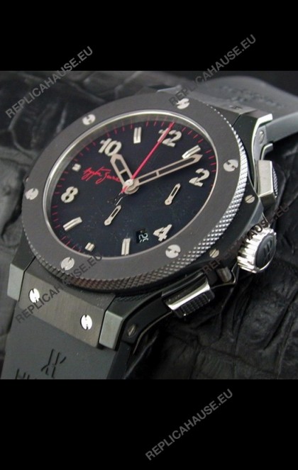 Hublot Ayrton Senna Swiss Replica Watch in Black