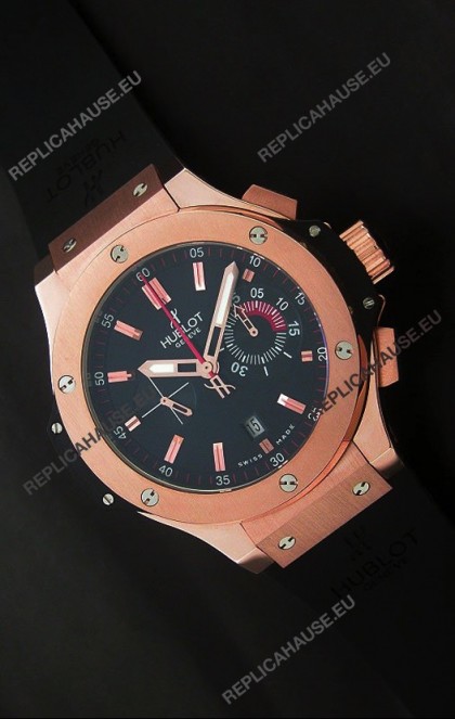 Hublot Big Bang Limited Edition Swiss Replica Watch in Black Dial
